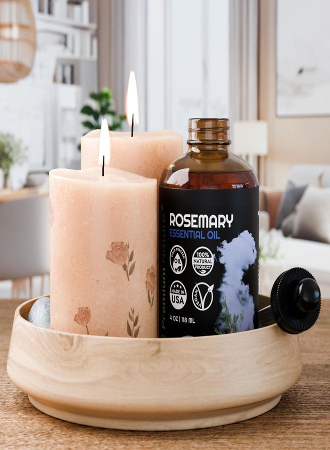 Premium Nature Rosemary Essential Oil for Diffuser Aromatherapy for Skin for Hair Growth Diffuser Oil for Body Oils Aceite de Romero 4oz - Image 2